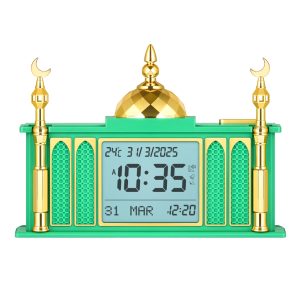 ساعة الحرمين المكتبية HA-7026 ذكريات الماضي بتقنية الحاضر